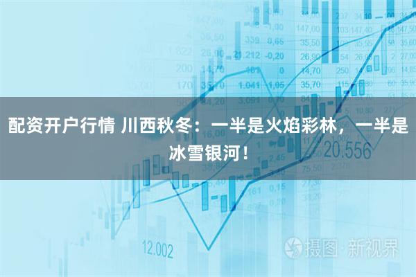 配资开户行情 川西秋冬：一半是火焰彩林，一半是冰雪银河！