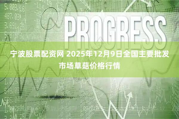 宁波股票配资网 2025年12月9日全国主要批发市场草菇价格行情